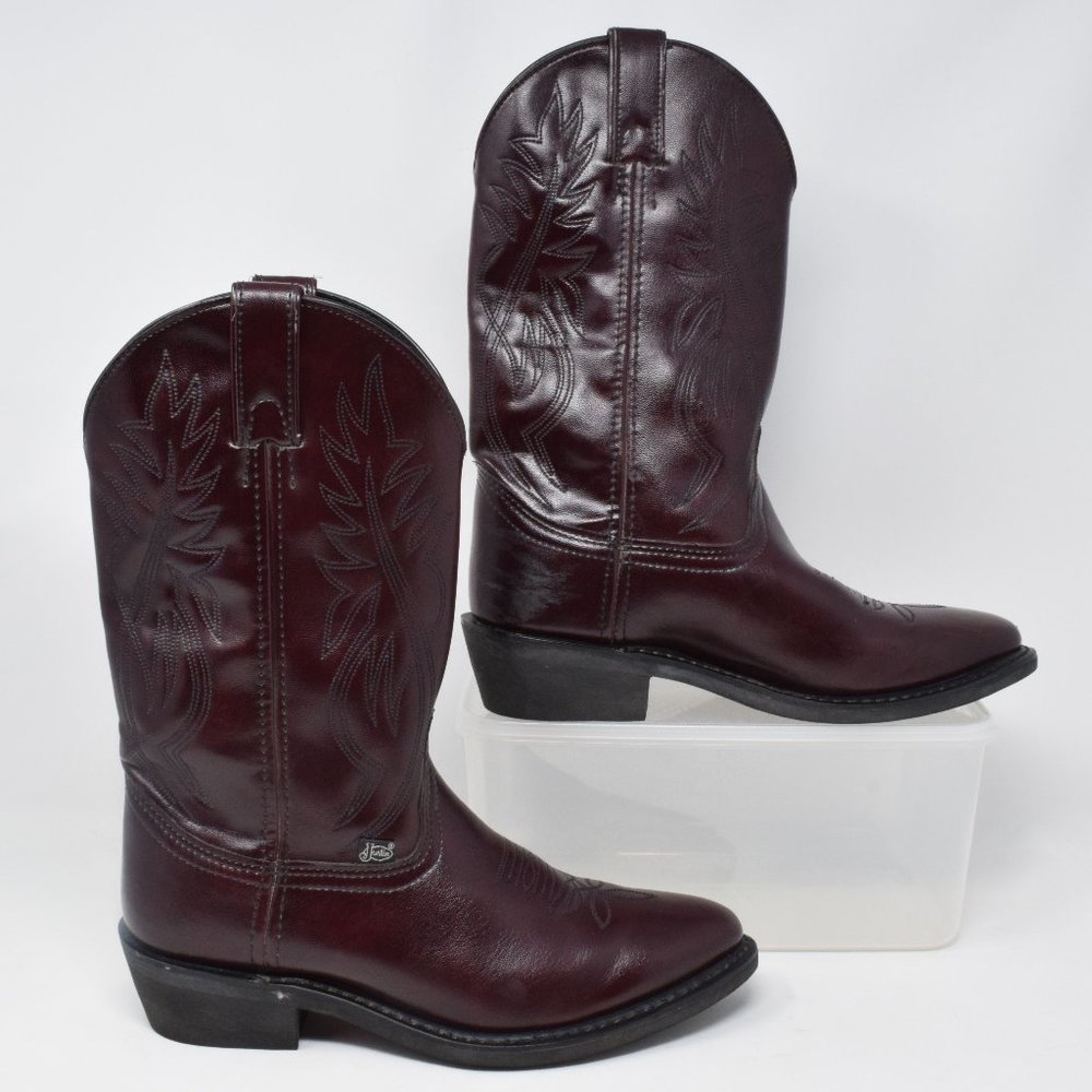 Justin Basics Boot Western Cowboy Men 7.5 EE JB1110 Rodeo Farmhouse Boho Unisex - Picture 7 of 13